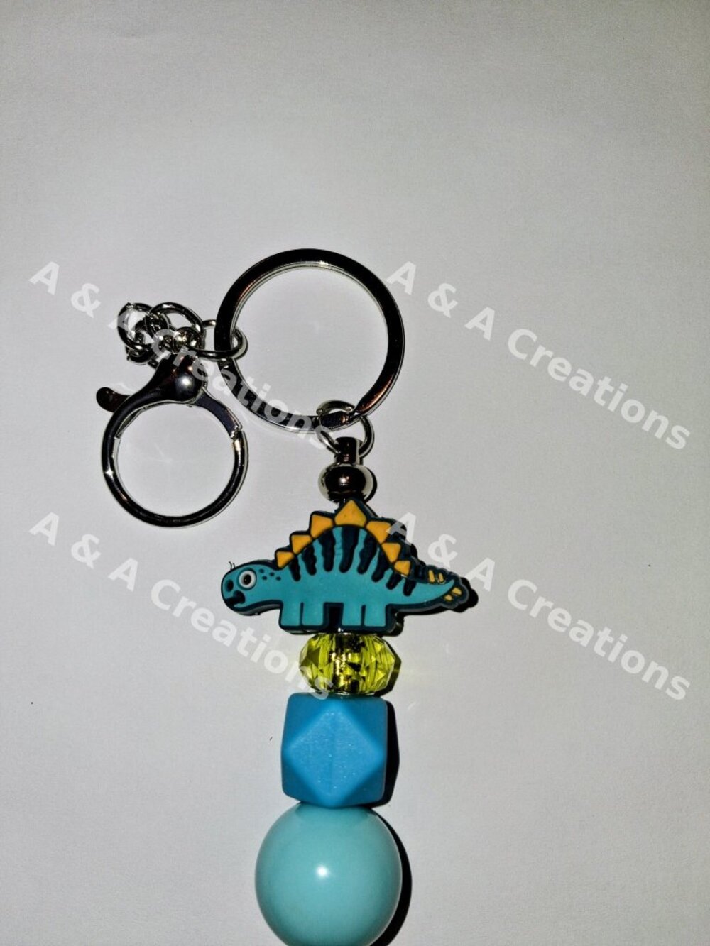 BLUE DINOSAUR - KEYCHAIN